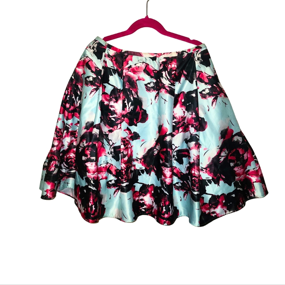 Blondie Nites Floral Tulle Prom Skirt